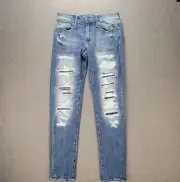 American Eagle 29X30 Next Level Flex Destroyed Skinny Jeans