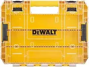 [DEWALT] Tough Case (Large) Organizer, Tool Box, Storage Case, Tool Box, Transparent Lid, Removable Tray, Stacked Storage, Screws, Bits, Small Storage
