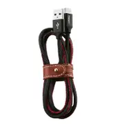 Pisen 6940735455109 1.2m USB-C to USB-A Cable Black Supports 2.4A, USB 2.0, Durable, Denim