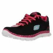 Girls Skechers Memory Foam Trainers Island Style