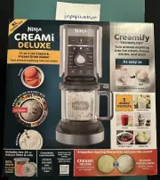 NINJA CREAMi Deluxe 11-in-1 Ice Cream Maker NC501 TikTok Sealed FAST SHIPPING!