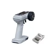 LDARC CT01 2.4GHz 8CH Two-Way Gun Control Remote Controller Transmitter with CR1800 Receiver for RC Grey