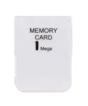 PlayStation PS1 Memory Card 1MB Light Gray