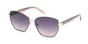Guess GU00102 20B Women’s Sunglasses Gold Size 56
