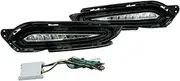 Compatible with Honda HR-V HRV Vezel 2014 2015 2016 Turn Signal Style Relay and 12V Car LED DRL Daytime Running Lights Fog Lamp