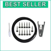 6 Piece Solderless Guitar Pedal Patch Cable Set - Ideal for Tidy Pedalboards