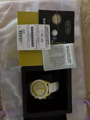 Authentic OMEGA x Swatch Speedmaster Mission To The Sun Watch Unisex New In Box