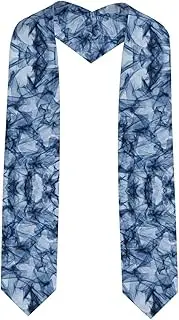 [EdWal] dark blue marble print Graduation Stole and Sash Class for Unisex Adult Honor Stole Honor Stole of 2025