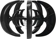 Wind Turbine Kit 800W 5 Blade Generator Solar System DoubleLayer Black Lantern Type (24V)
