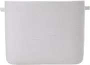 Mega Size Extra Large Rectangular Storage Basket, Cotton Rope Storage Baskets...