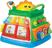 Winfun Lil' Greenthumb Activity Cube | Baby Garden Activity Cube with Interactive Light Up Buttons and Sounds | Suitable for Boys and Girls Aged 3 Months and Up