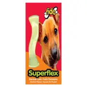 Fido Superflex Bone Dog Dental Chew Toy Chicken Mid