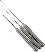KITANDOVE 3pcs Fishing Crochet Fishing Bait Fishing Tool Supplies Fishing Kit Drilling Hook Needle Fishing Lure Needle Fishing Accessories Carp Bait Crochet Hook Splicing Hook Needle Metal