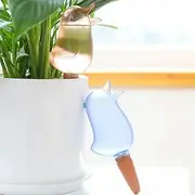 Self Watering Spike Globes Devices,2pcs Automatic Plant Waterer,Planter Terracotta Drip Irrigation Watering System