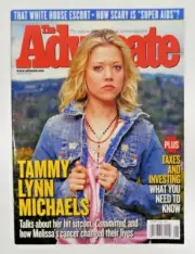Advocate TAMMY LYNN MICHAELS on magazine cover 2005