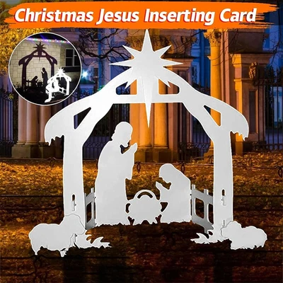 Outdoor Nativity Set Outdoor Nativity Scene For Yards And Lawns Assembly Compact
