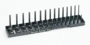Hansen Global 3/8 in. Drive Metric Socket Holder Tool Tray New Free Shipping USA