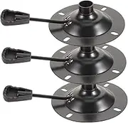 DIYEAH 3pcs Chair Swivel Base Plate Replacement Tilt Control Mechanism for Office Gaming Chairs High-end Art Design Easy Installation Enhanced Stability and Performance