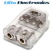 STINGER SHD823 HPM SERIES QUAD MIDI FUSED POWER DISTRIBUTION BLOCK 0/4 AWG GAUGE