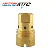 ATTC D-1 Gas Diffuser Brass Centerfire for Bernard MIG Welding Gun Large Nozzle