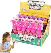 Bubbles Favors,24-Pieces Outside Bubble Blower Wands for Kids | Fun Outdoor Supplies for Beach Garden Backyard Swimming Pool