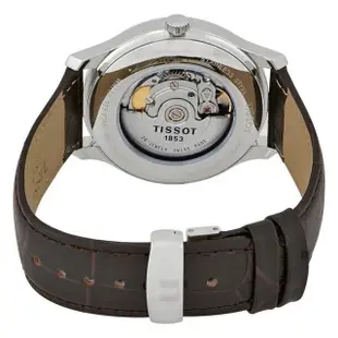 【TISSOT 天梭】Tradition 小秒針機械錶-40mm 送行動電源(T0634281603800)