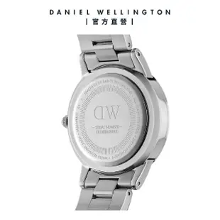 【Daniel Wellington】DW 手錶 Iconic Link 36mm/40mm精鋼錶 耀目亮銀(DW00100203)