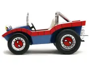 Dune Buggy Red & Blue with Spider-Man 1/24 Diecast by Jada