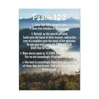 Psalm 123 Unto Thee Bible Chapter Canvas Christian Wall Art Rea