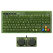 8BitDo Retro 87X Tripe-mode Mechanical Keyboard 87 Keys with RGB Backlight Hot Swap Bluetooth/2.4G/USB-C Wireless Gaming