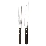 2pc Robert Welch Traditional Trattoria Carving Set Gift Boxed-Stainless Steel