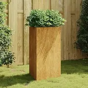 Raised Garden Bed, Elevated Planter Box Plant Container 50x43x75 cm Corten Steel