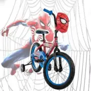 Huffy Marvel Spider-Man 16-inch Boys’ Bike, Red/Blue