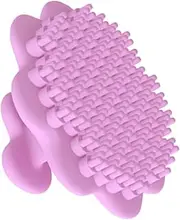 WRITWAA Silicone Facial Scrubber for Adults Gentle Exfoliating Face Brush for Deep Cleansing Lightweight Skincare Tool Taro for Home and Travel Use