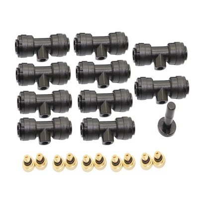 21 Pcs Irrigation Nozzle Set Sprinkler Nozzles Atomizing Sprayer Copper