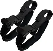 Thigh Lifter Strap Leg Lifting Pull Up Assistance Belt Leg Transfer Aid Foot Lifting Loop with Wrist Band Patient Mobility Device for Knee Recovery Elderly and Disable (2)