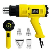 PNECK 2000W Heavy Duty Heat Gun Kit, Variable Temperature 140°F-1202°F, 4 Nozzle