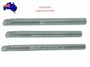 boring bar set 8mm 10mm 12mm Kit with free Widia carbide inserts 3 Pc Kit