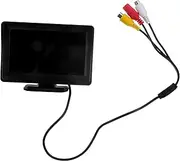 Alipis Parking Monitor Reverse Camera for Car Rear View Camera Display Monitor Screen for