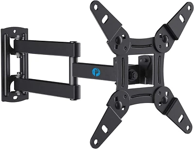 Full Motion TV Monitor Wall Mount Bracket Articulating Arms Swivel Tilt Extensio