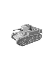 M3A1 Stuart - US Army - Bolt Action - wargame3d