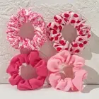 Large Hair Scrunchies Knitted Scrunchy Ponytail Elastic Hair Bands Ties RoC8