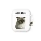 Cute Cat Kitty Case Cover For Airpods 2, Airpods 1st or 2nd gen