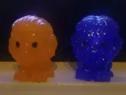Woolworths Disney Lion King Ooshies X2 Sunset Simba & Spirit Glitter Mufasa. New