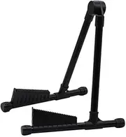 Yardwe Adjustable Folding Guitar Stand Compact Frame for Electric Guitar Bass Violin Stable Support for Display Storage for Music Rooms Stages