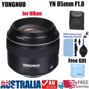 YONGNUO YN85mm F1.8 Full-Frame Lens Auto / Manual Focus Lens for Nikon F Mount