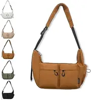[Generic] Dallaswind Large Capacity Messenger Canvas Bag, Vintage Canvas Satchel