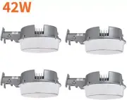 ( 4 PACK ) LED Barn Light 42W / 5000K Daylight Dusk to Dawn LED Outdoor 42W NEW