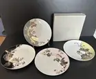 Fringe Studio Mandarin Plate Set New In Box Four Total Plates