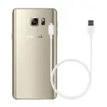 【SAMSUNG 三星】三星製造 NOTE/S系列 MICRO USB 充電線-1M/白(袋裝)